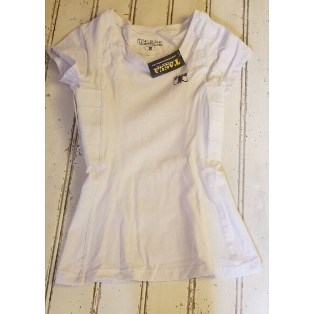Tagua Spandex Holster T- Shirt SMALL WHITE